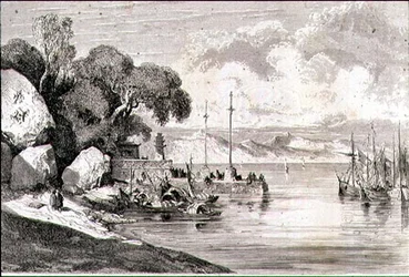 Embarcadero en Macao, China