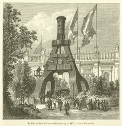 El martillo pilón de la fábrica de Creusot