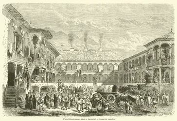 El hotel Manuk antiguo khan, en Bucarest