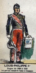 Luis Felipe I (1773-1850), rey de los franceses. En 
