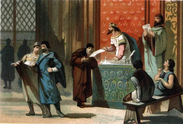 Luis VI llamado El Gordo (1081-1137) otorgó las cartas postales de las comunas