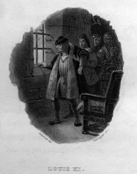 Louis XI Chanson de Beranger en “Obras Completas” (1834) de Pierre Jean de Beranger (1780-1857), poeta y compositor francés