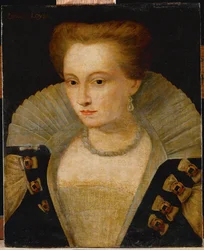 Luisa de Lorena, reina de Francia, esposa de Enrique III ...