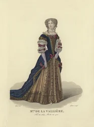 Louise de La Vallière, amante del rey Luis XIV de Francia