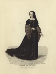 Luisa de Saboya, regente de Francia