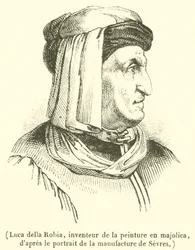 Luca della Robia, inventor de la pintura en mayólica