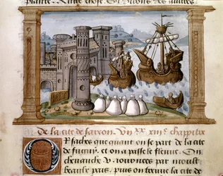 MARCO POLO: Ilustración de "El libro de Marco Polo
