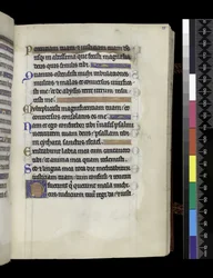 Del Salterio y Horas de Isabel de Francia, París, c.1265-70