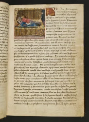 MS Hunter 252 012r Página de Cent Nouvelles Nouvelles, c.1461-62