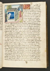 MS Hunter 252 030r Página de Cent Nouvelles Nouvelles, c.1461-62