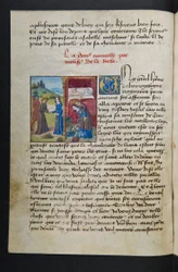 MS Hunter 252 038v Página de Cent Nouvelles Nouvelles, c.1461-62