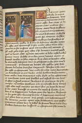 MS Hunter 252 050r Página de Cent Nouvelles Nouvelles, c.1461-62