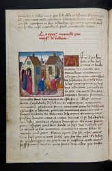 MS Hunter 252 075v Página de Cent Nouvelles Nouvelles, c.1461-62
