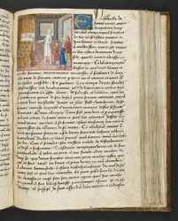 Página de Cent Nouvelles Nouvelles, c.1461-62