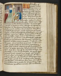 Página de Cent Nouvelles Nouvelles, c.1461-62