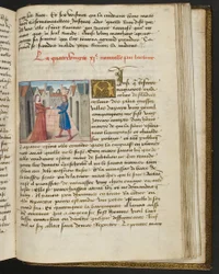 Página de Cent Nouvelles Nouvelles, c.1461-62