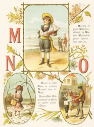 M N W: Marinero, Maree, Niaise, Descalzo, Nieve, Óbolo, Órgano