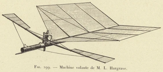 Máquina voladora de M L Hargrave