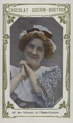 Madame Vallandri, de la Opera-Comique