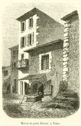 Casa del poeta Reboul, en Nimes