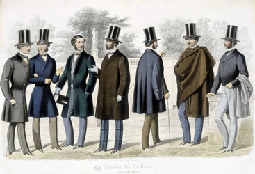 Modelos masculinos, "Journal des tailors"