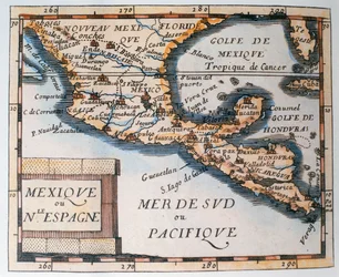 Mapa de México o Nueva España, 1625
