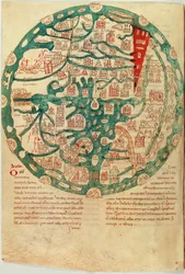 Mappamundi, después de Isidoro de Sevilla, c.1130-1135