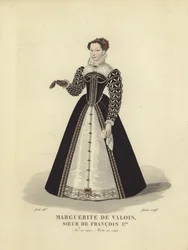 Margarita de Navarra, hermana del rey Francisco I de Francia