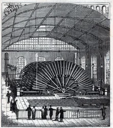 Máquina hidráulica de Marly, construida por el ingeniero Xavier Dufrayer