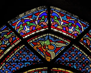 La ventana de María Magdalena: un ángel
