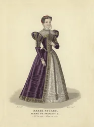 María Estuardo, esposa del rey Francisco II de Francia