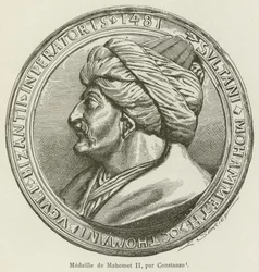Medalla de Mahoma II, por Constanzo
