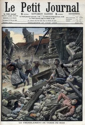 Terremoto en Midi en el sureste de Francia - "Le Petit Journal" del 27 de junio