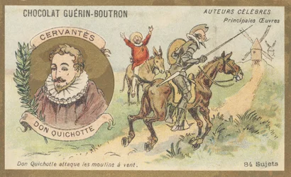 Miguel de Cervantes Saavedra (1547-1616), novelista, poeta y dramaturgo español, autor de “Don Quijote” (1605)