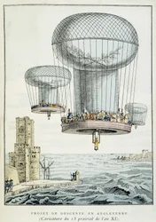 Proyecto de descenso de globo militar a Inglaterra