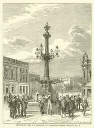 Monumento erigido en memoria del explorador Burke