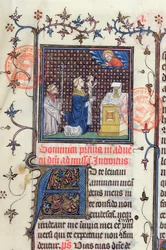 Ms408 Sacerdote ofreciendo su alma a Dios el Padre