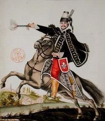 Ms 2848 Húsar del Regimiento Esterhazy