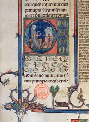 Escena escolar, 1494
