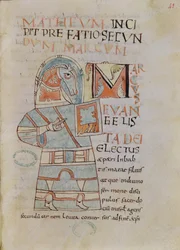 Ms 8 f.42 San Marcos el Evangelista
