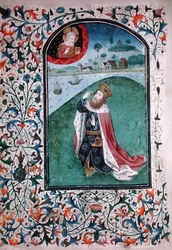 Ms Gen 288 f.131v Visión, c.1460 (pergamino)