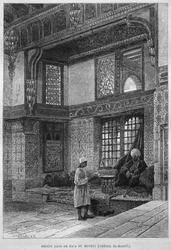 Casa del Mufti, Qaa, de LEgypte de Georg Moritz Ebers (1837-98), 1881