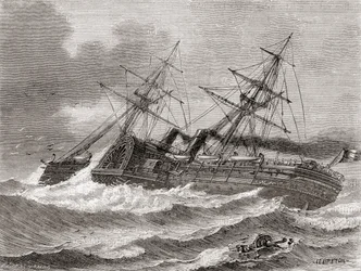 Napoleón III, de Les Merveilles de la Science, pub.1870