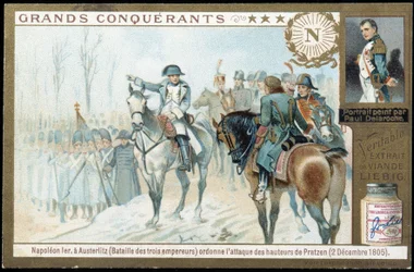 Napoleón ordena en Austerlitz atacar las alturas de Pratzen (2 de diciembre)