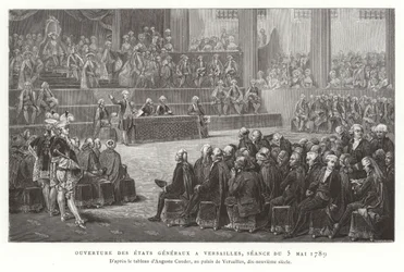 Apertura de los Estados Generales, Versalles, 5 de mayo de 1789