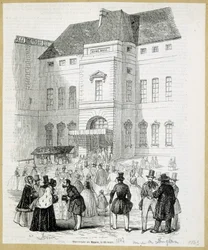 Apertura del Museo Real (Museo del Louvre), 15 de marzo