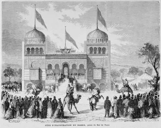 Parc du Montsouris: el Palais du Bey en Túnez en la Exposición Universal de 1867