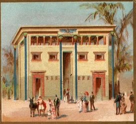 París. Exposición Universal de 1889: Casa Egipcia