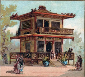 París. Exposición Universal de 1889: El Pabellón de Japón