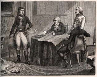 Paz de Campoformio entre Austria y Francia: Negociaciones entre el Conde Cobenzl y Napoleón Bonaparte